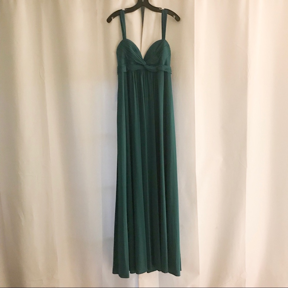 Teal gown
